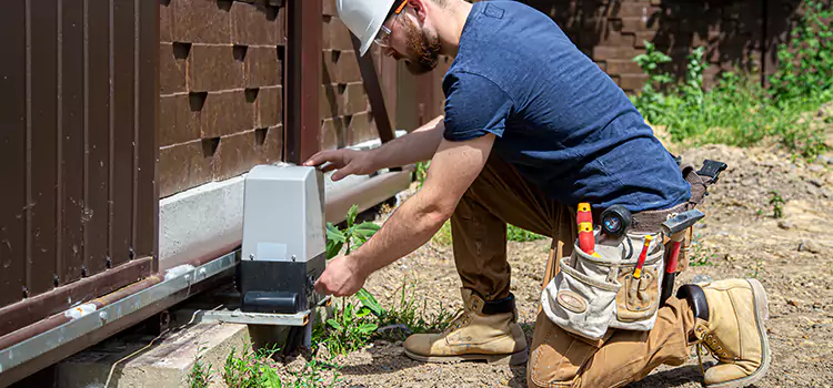Electric Driveway Gate Installation Evansville
